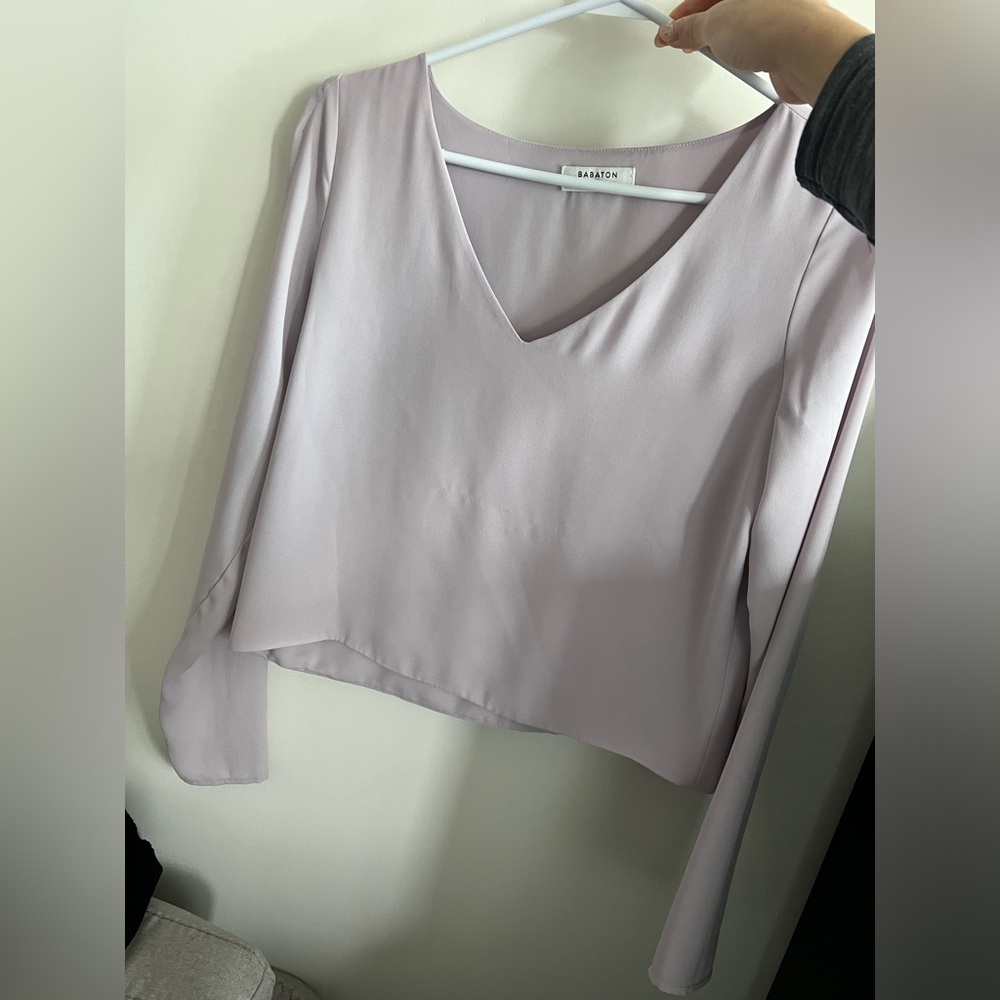 Aritzia babaton long sleeve top
